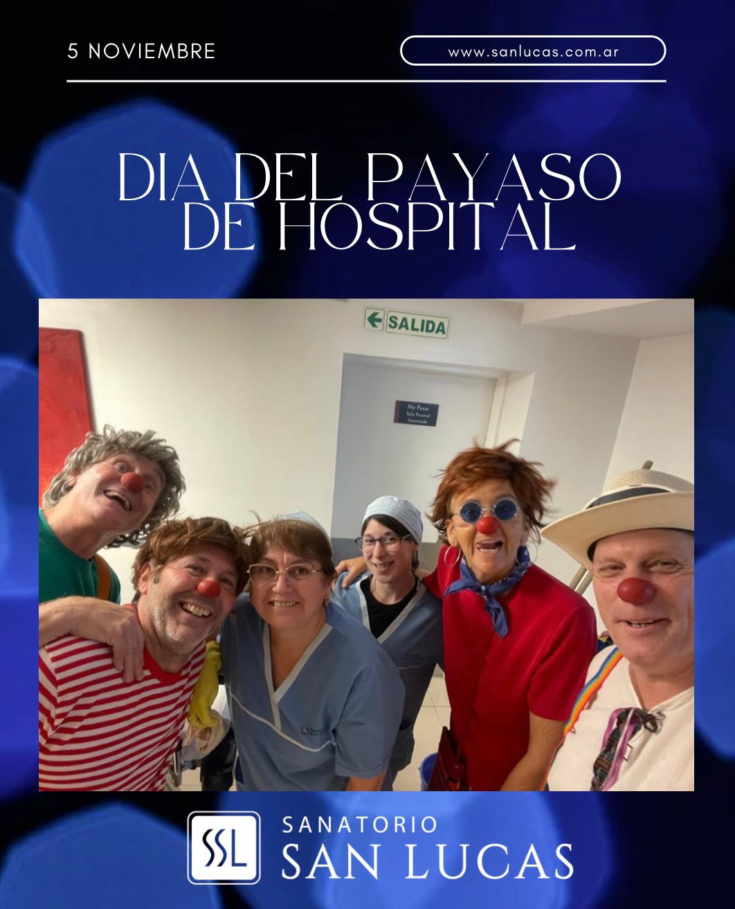Día Mundial del payaso de hospital