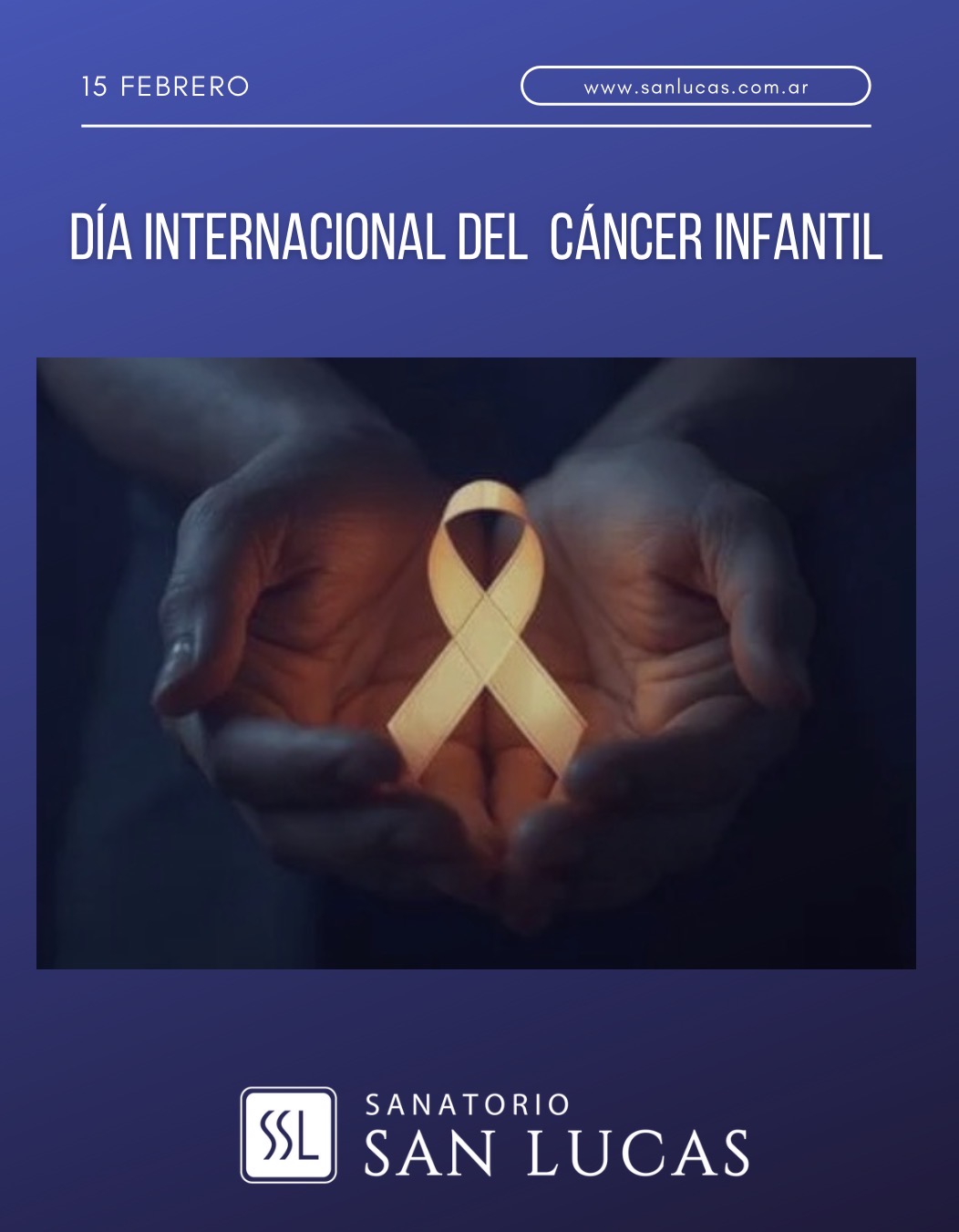 Día Internacional del Cáncer Infantil