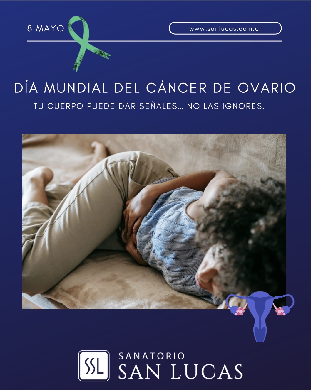 Día mundial del cáncer de ovarios