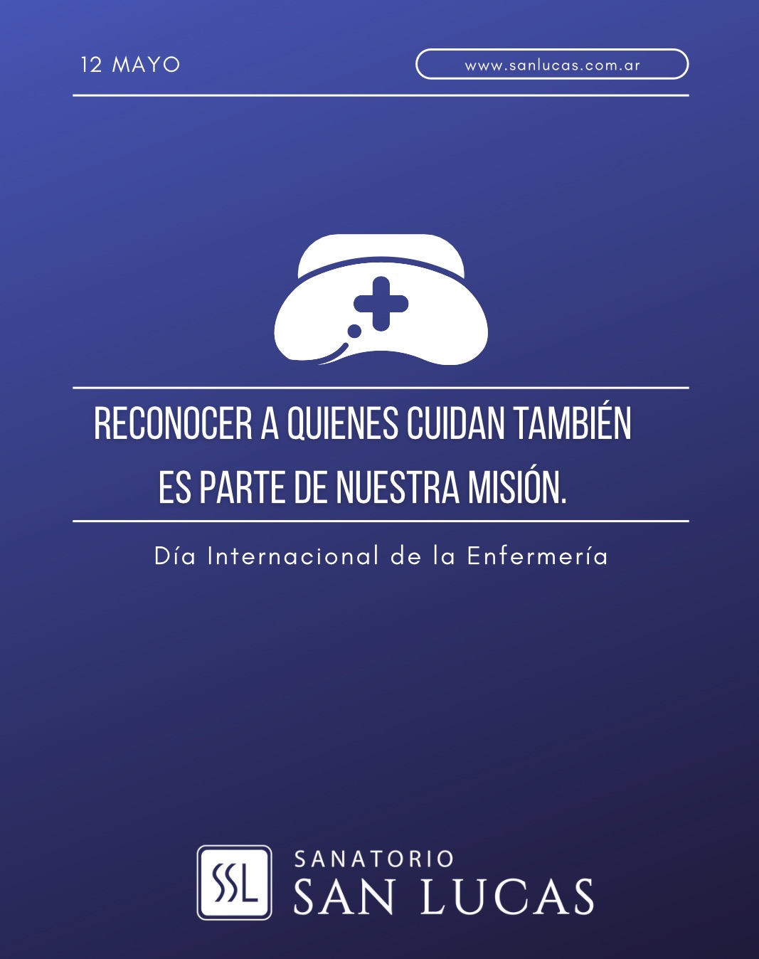 Día Internacional de enfermeras y enfermeros.