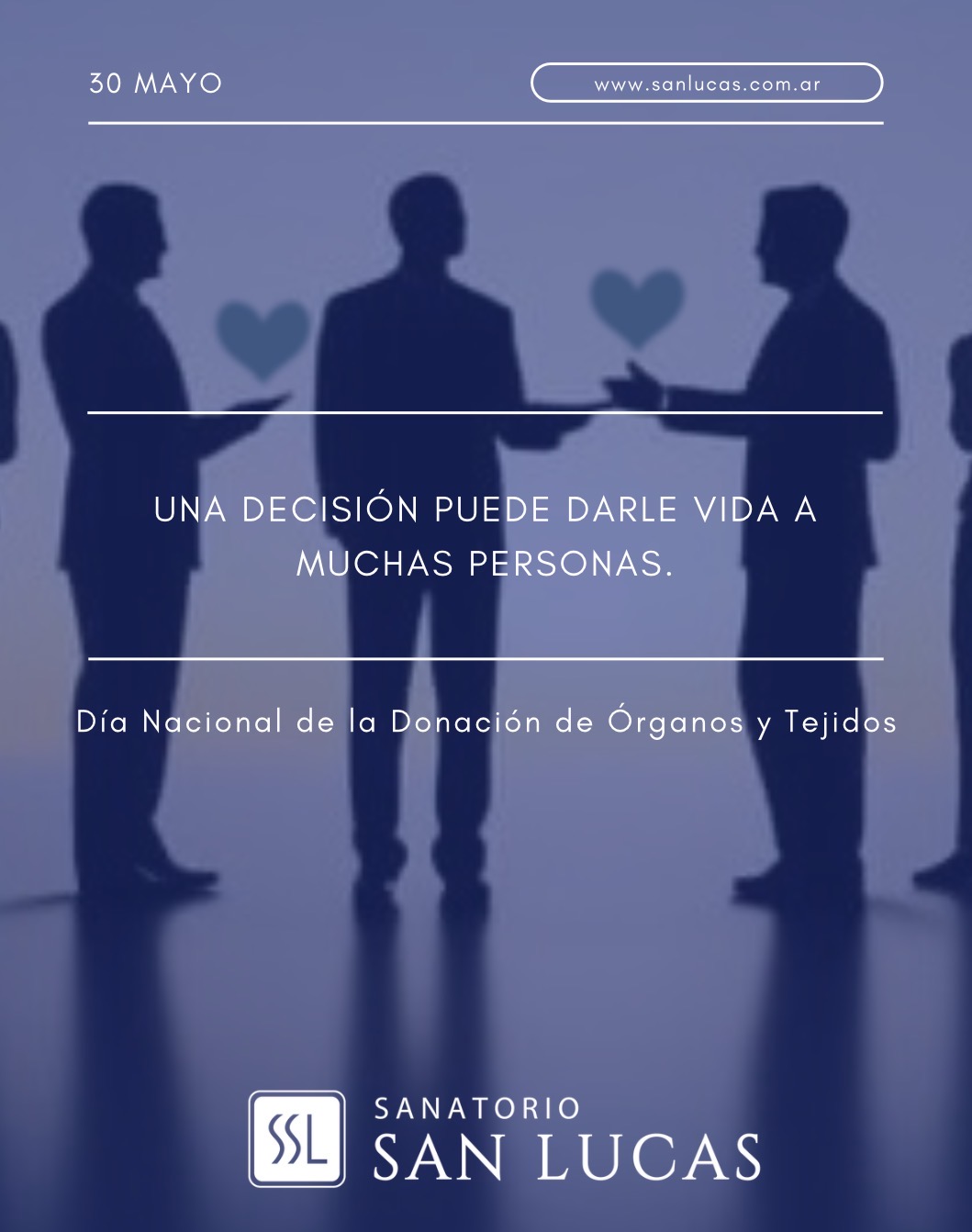 Día nacional de la donación de órganos y tejidos.